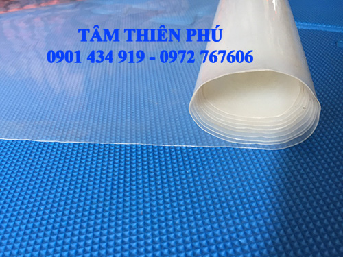 Cuộn silicone trắng dày 0.5mm